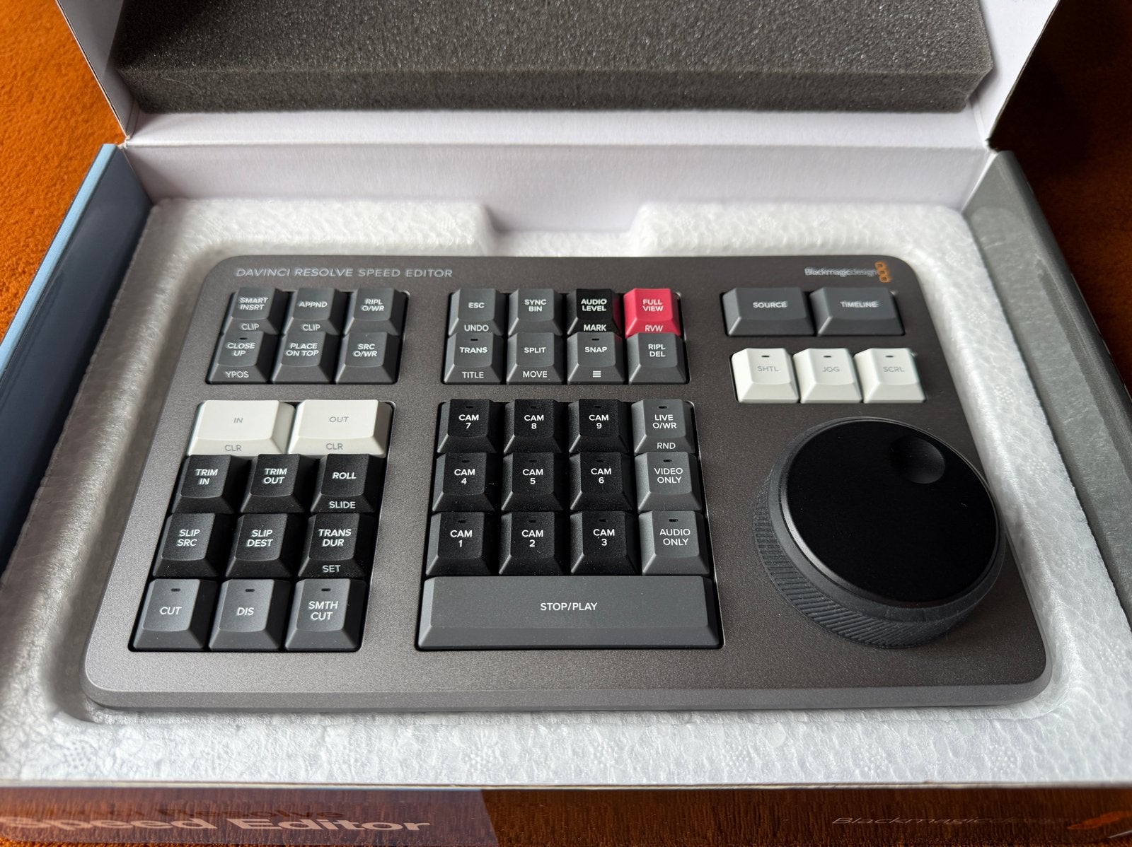 Blackmagic DaVinci Resolve Speed Editor ZGAN, Ophalen of Verzenden, Zo goed als nieuw