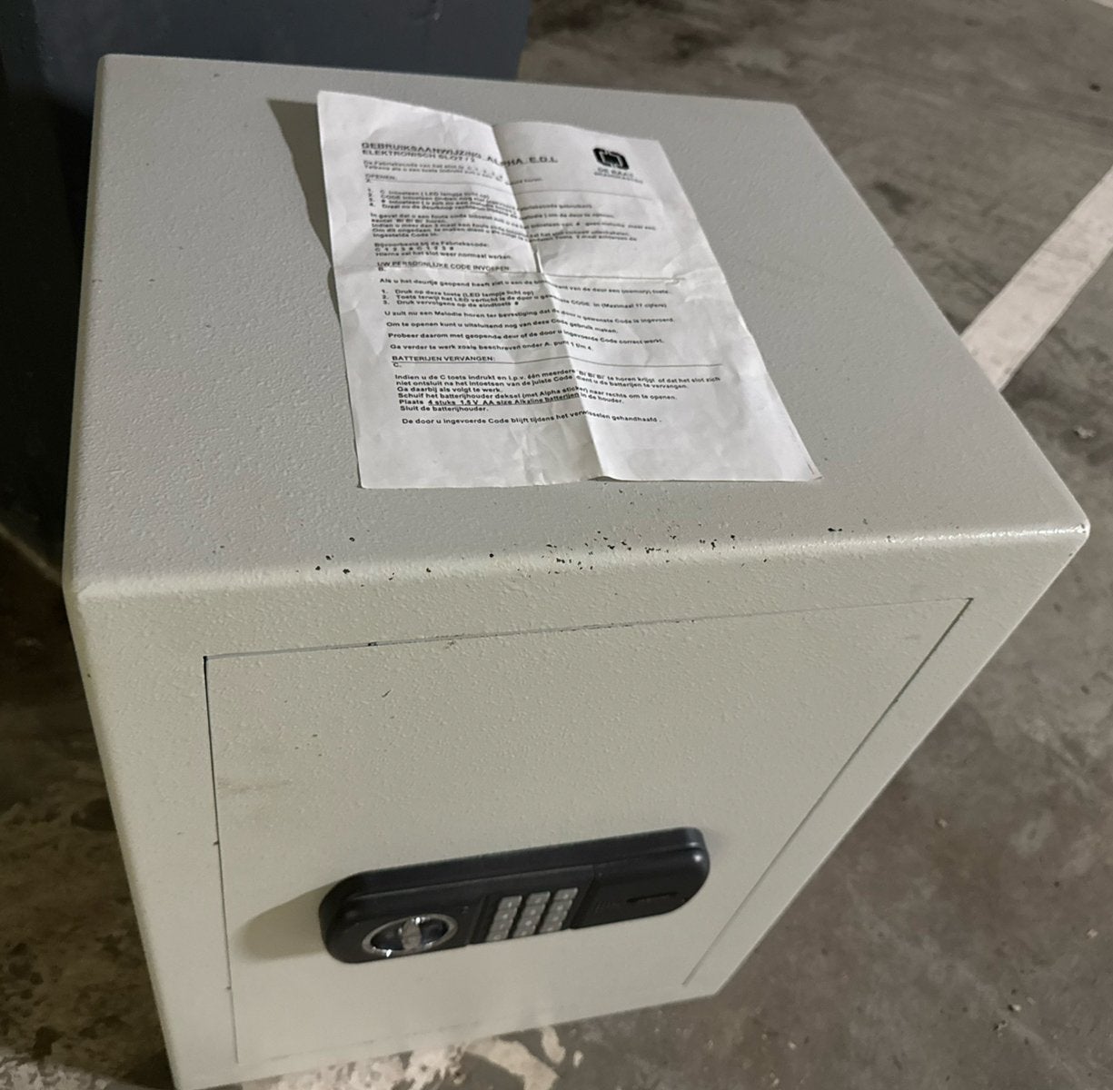 Mooie kwaliteit kluis / brandkast van De Raat, Huis en Inrichting, Ophalen, Zo goed als nieuw, Brandkast