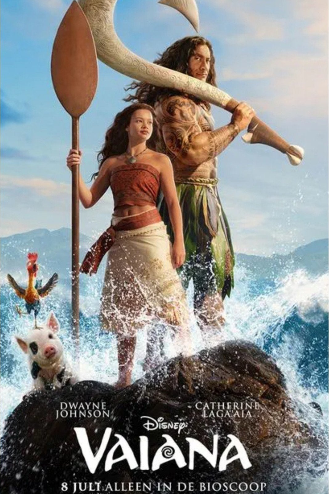 2 tickets VAIANA Disney, Vue Alkmaar, wo. 5 aug 12.40-15.15, Tickets en Kaartjes, Twee personen