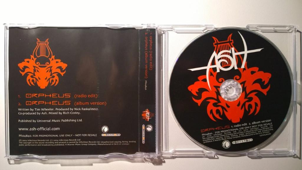 Ash - Orpheus (Promo), Maxi-single, Ophalen of Verzenden, Zo goed als nieuw, 1 single