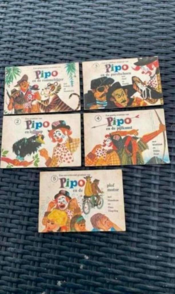 Een avontuur van Pipo (Honig 5 boekjes), Verzamelen, Ophalen