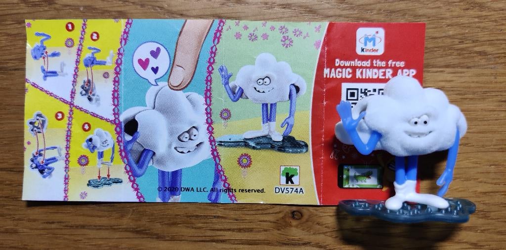 Trolls: DV574A, Ophalen of Verzenden, Zo goed als nieuw, Hardplasticfiguren