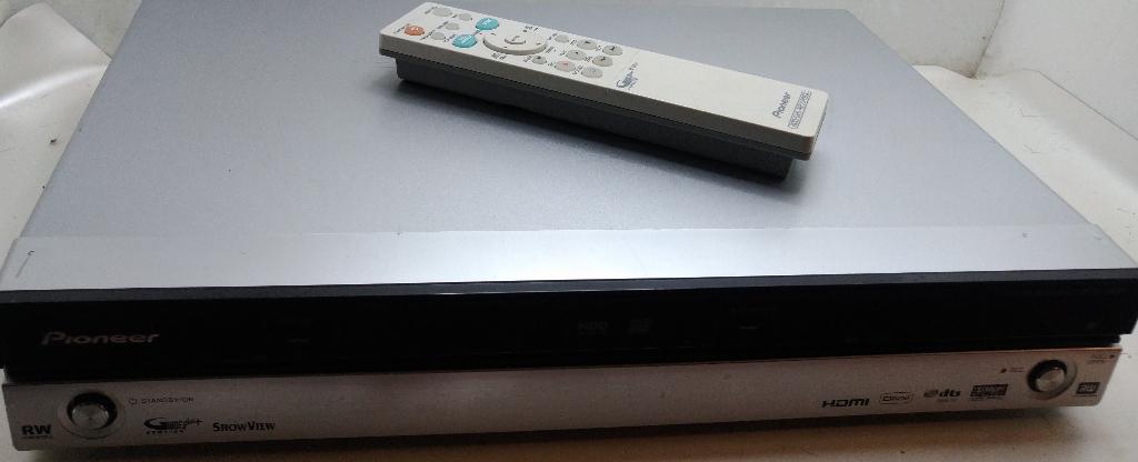 Pioneer HDD DVD Recorder DVR-555H, incl. afstandsbediening, Ophalen of Verzenden, Gebruikt, Harddiskrecorder, Met dvd-recorder
