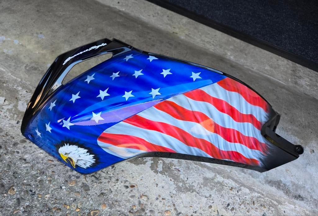 Tankkap Honda nc750s HONDA NC 700s USA 🇺🇲 Airbrush frunk., Motoren, Ophalen of Verzenden