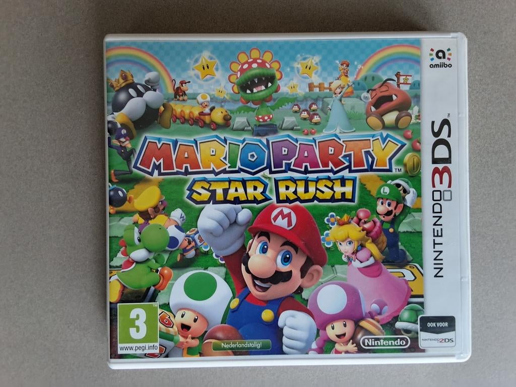 Mario party star Rush, Avontuur en Actie, Ophalen of Verzenden, Zo goed als nieuw, 3 spelers of meer
