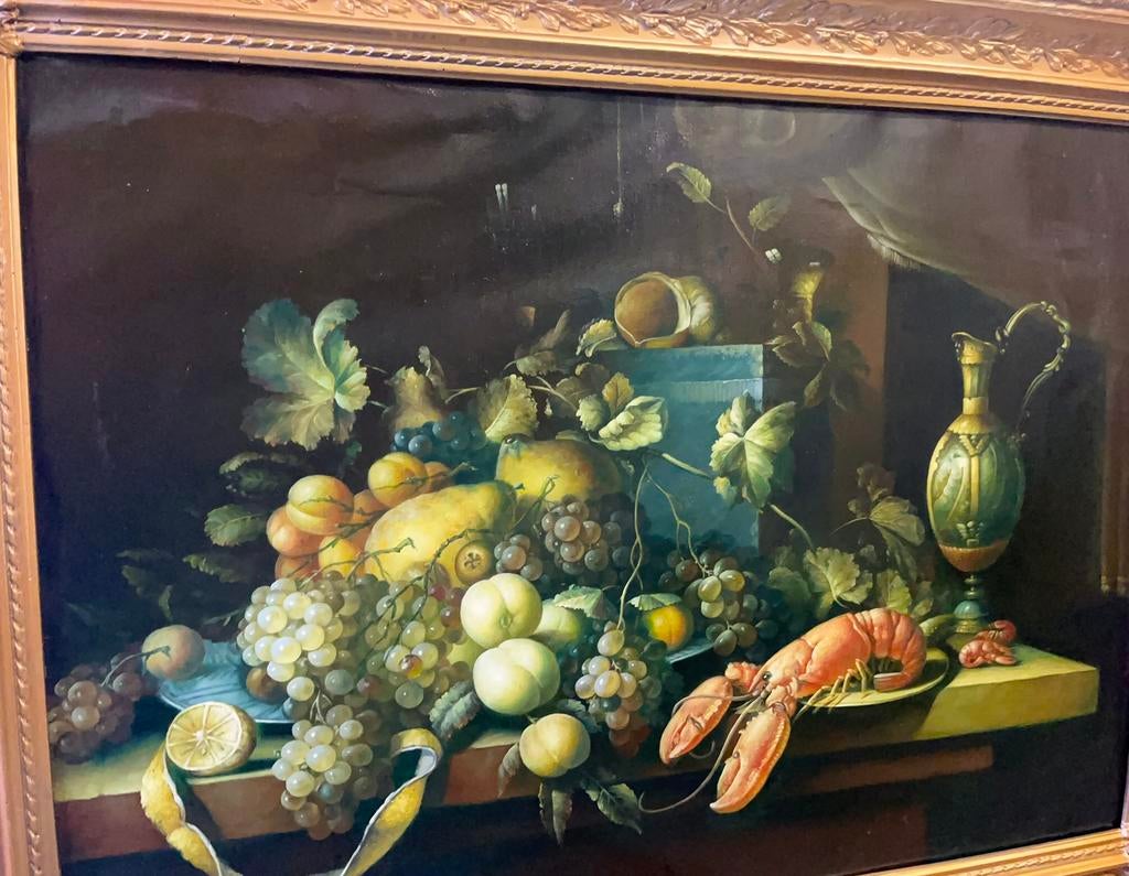 Groot schilderij , 130 x100., Ophalen of Verzenden