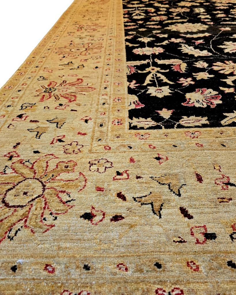 Groot Perzisch tapijt Ziegler 303x250 wollen vloerkleed, Groot Perzisch tapijt Ziegler wollen vloerkleed handgeknoopt, 1185VB