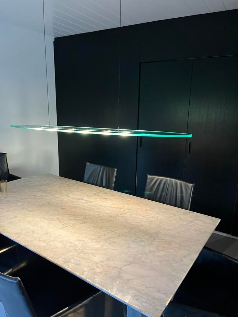 Designlamp Gio Queen Elizabeth, Ophalen of Verzenden, Zo goed als nieuw, Glas, Minder dan 50 cm