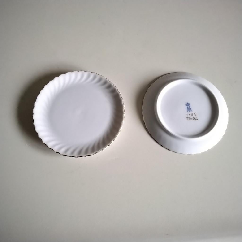 A K Kaiser petitfours schaaltjes, Ophalen of Verzenden, Zo goed als nieuw, Overige stijlen, Schaal of Schalen