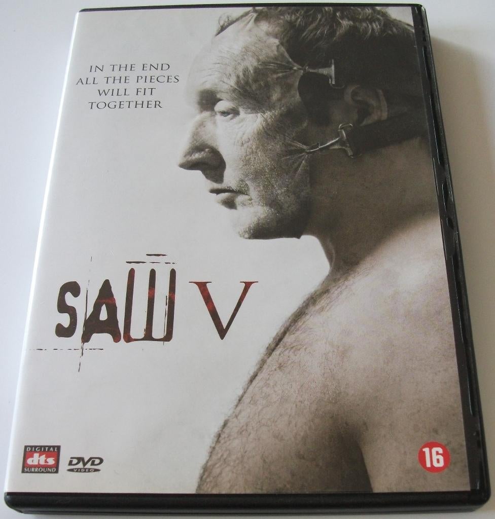 Dvd *** SAW V *** All the pieces will fit together, Cd's en Dvd's, Dvd's | Horror, Vanaf 16 jaar, Ophalen of Verzenden, Zo goed als nieuw