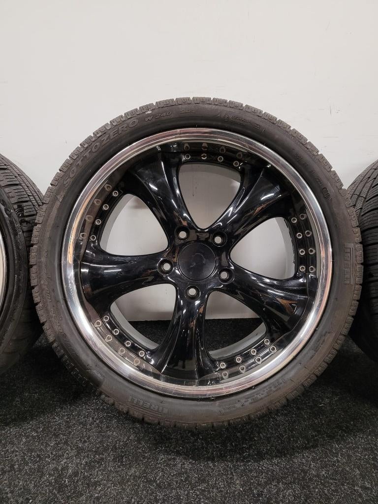 19 inch Porsche 911 TechArt Formula 2 5x130 Winterbanden, 19 inch, Gebruikt, Porsche, Personenwagen