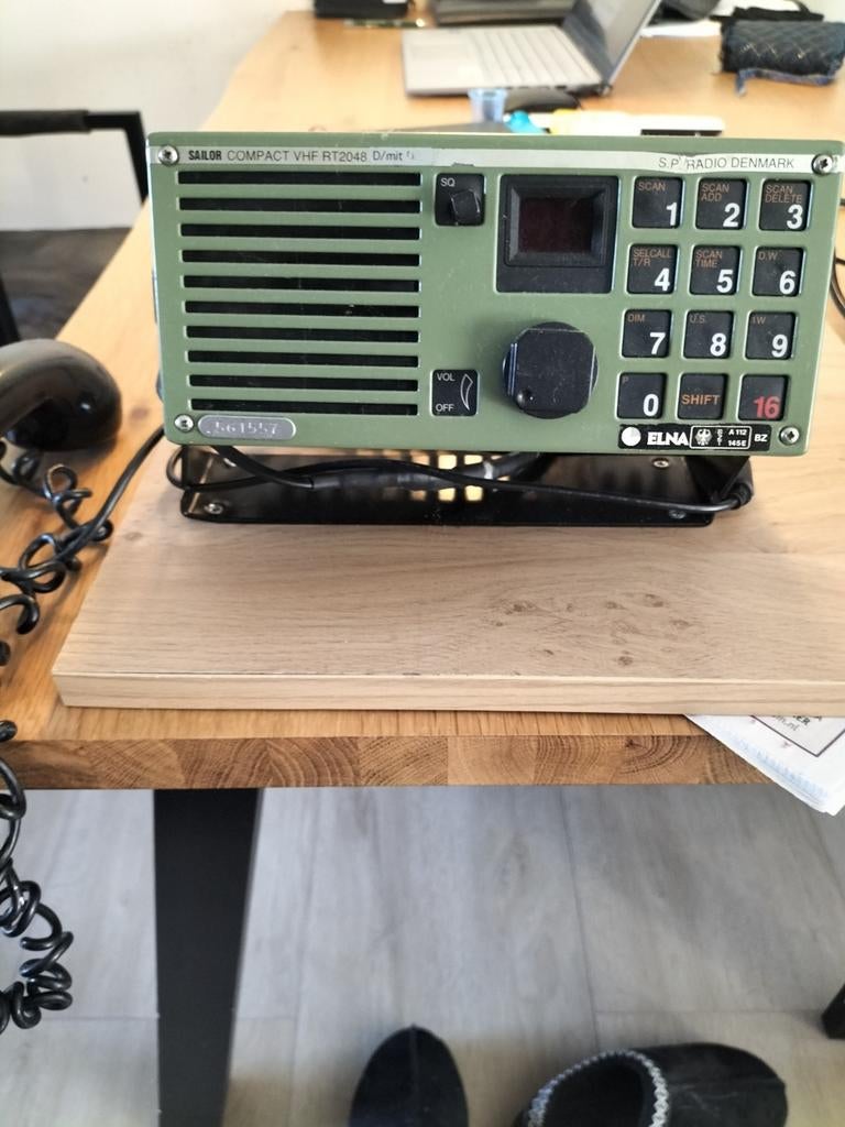 Sailor Compact VHF RT2048 Radio - Vintage, Telecommunicatie, Ophalen of Verzenden, Gebruikt