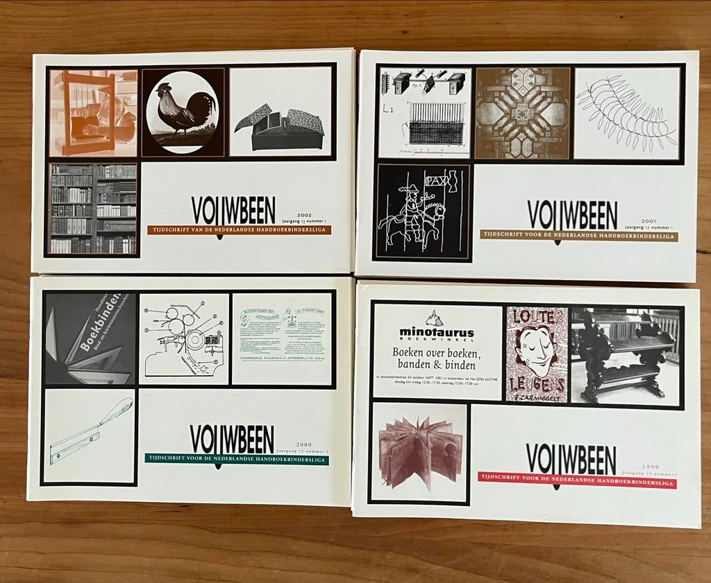 9 Jaargangen VOUWBEEN 1999-2007, Hobby en Vrije tijd, Overige Hobby en Vrije tijd, Ophalen of Verzenden, Zo goed als nieuw