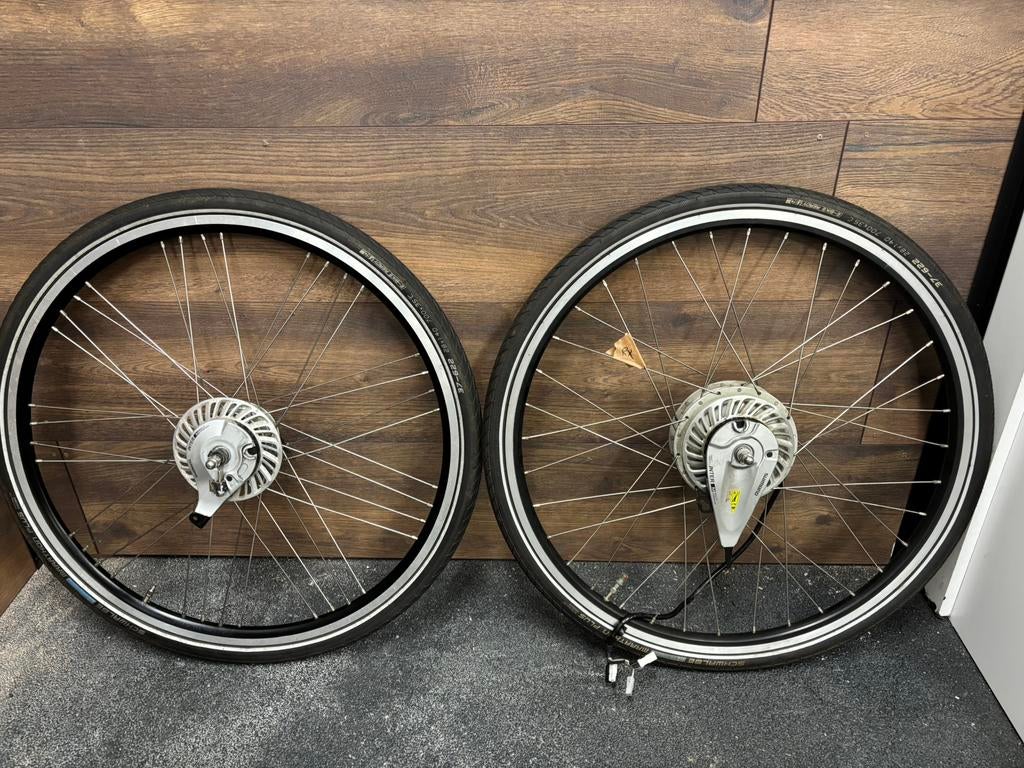 PARTIJ SPARTA ION WIELEN / MOTOR NEXUS 7/8V, Fietsen en Brommers, Fietsonderdelen, Ophalen of Verzenden, Gebruikt, Wiel