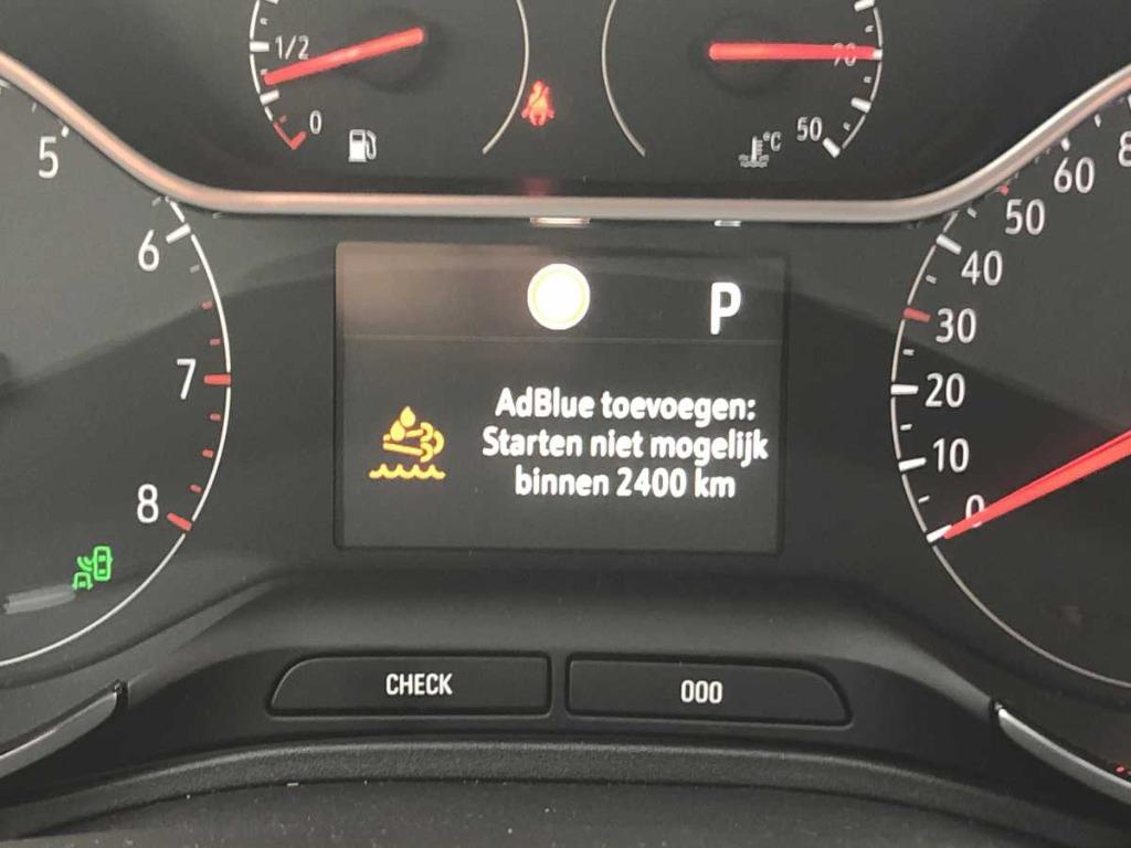 Adblue UREA storing BlueHDI Renault oplossing p20E8