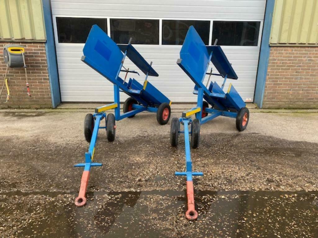 Flessenwagen Gasflessenwagen 2x 50 Liter liggend, Ophalen of Verzenden, Gebruikt