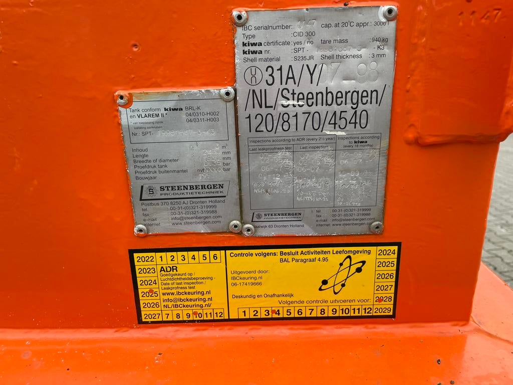 dieseltanks mobiele dieseltank brandstoftank IBC gekeurd, Ophalen