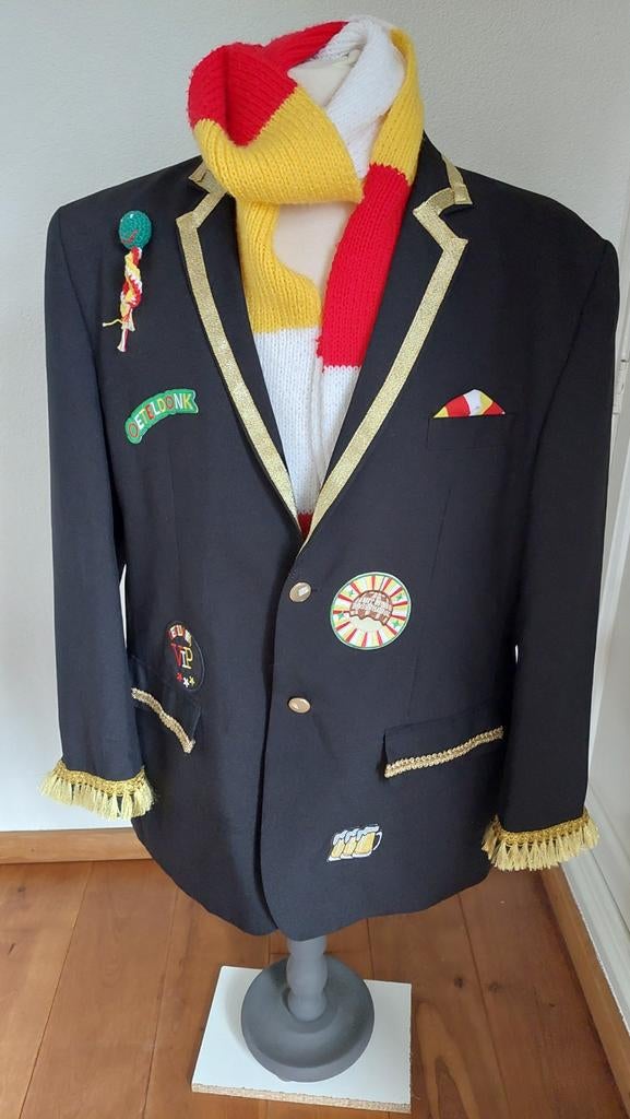 Oeteldonk zwart heren jasje maat 62, Kleding | Heren, Carnavalskleding en Feestkleding, Carnaval, Overige maten, Ophalen of Verzenden