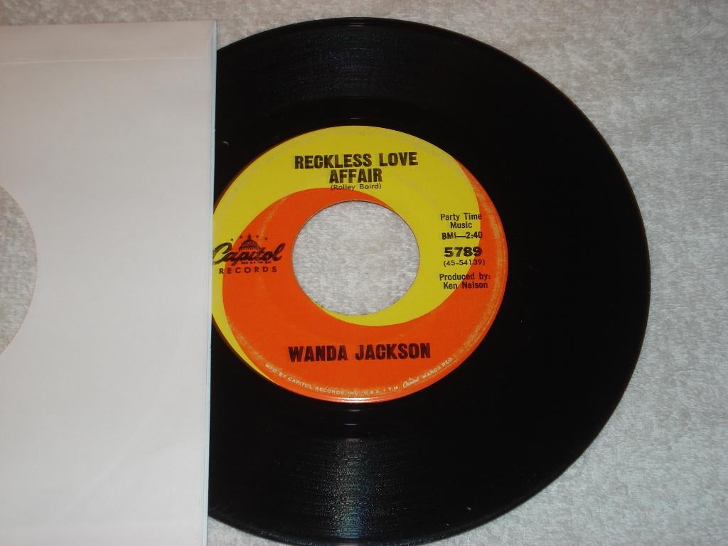 Wanda Jackson  Reckless Love Affair   Usa   Orgineel, Ophalen of Verzenden, Zo goed als nieuw, Country en Western