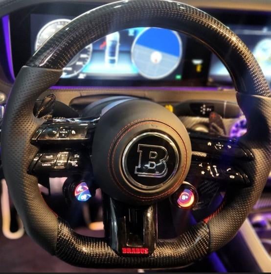 Mercedes Brabus stuur compleet AMG upgrade carbon, Auto diversen, Tuning en Styling, Ophalen of Verzenden, ., ., .