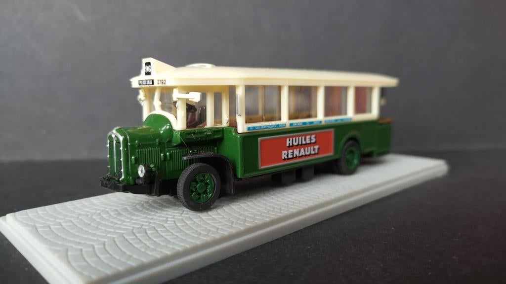 Renault Autobus TN6 C2 Paris 1961 1:76 Atlas Collections Pol, Hobby en Vrije tijd, Modelauto's | Overige schalen, Verzenden, .