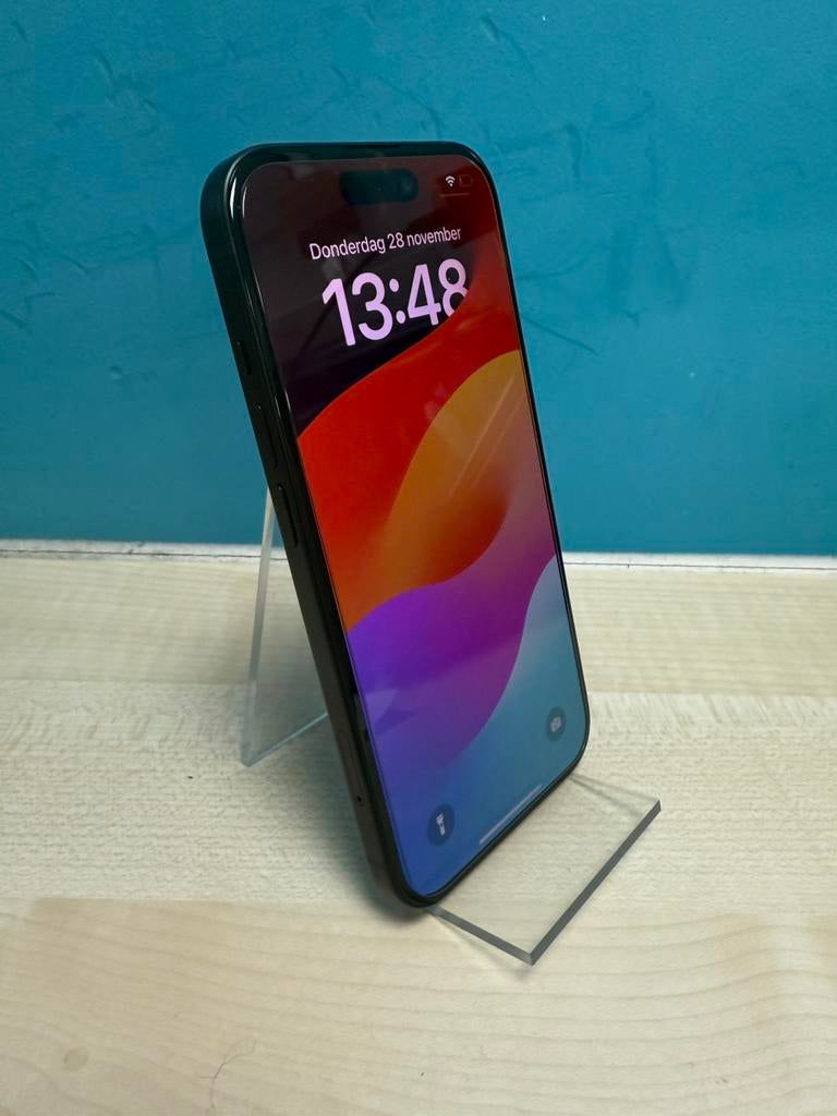 Apple iPhone 15 128GB Zwart - second life - Als nieuw - 100%, 128 GB, IPhone 15, Zwart, Ophalen of Verzenden