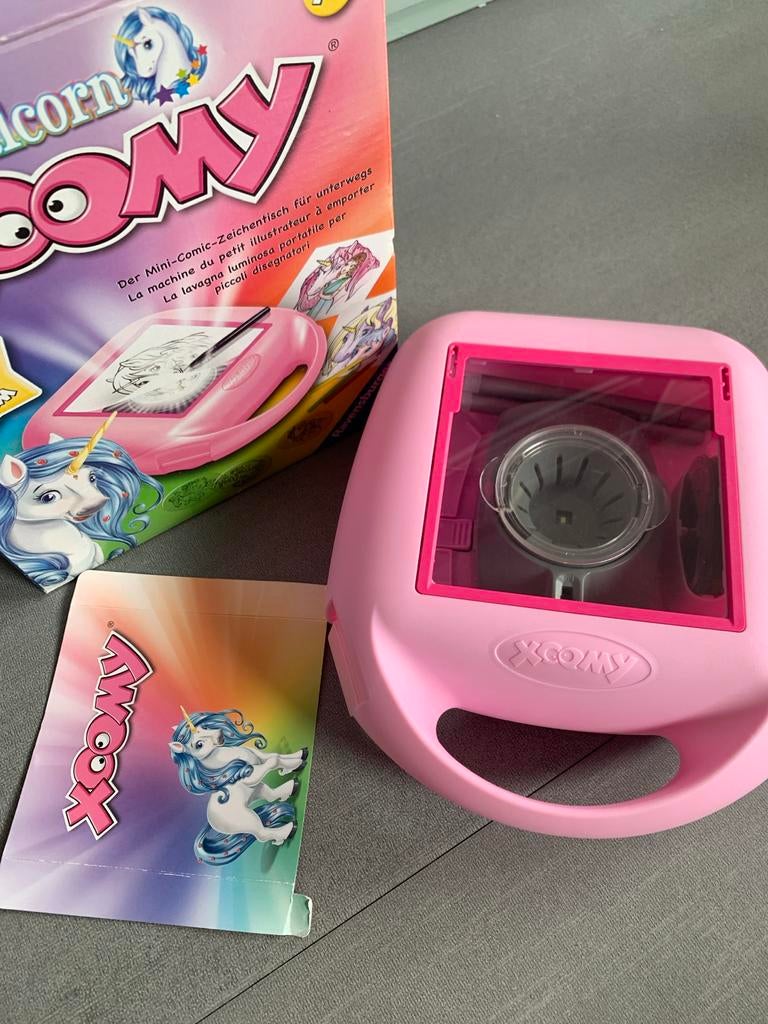 Xoomy Unicorn - Tekenplezier!, Ophalen of Verzenden, Zo goed als nieuw, Knutselen, Met licht