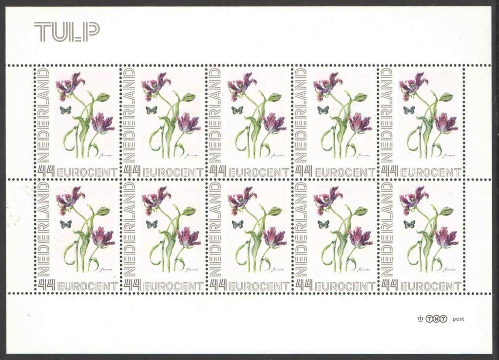 Bloemenpracht op postzegels: Tulp, Postzegels en Munten, Postzegels | Nederland, Ophalen of Verzenden, Na 1940, Postfris