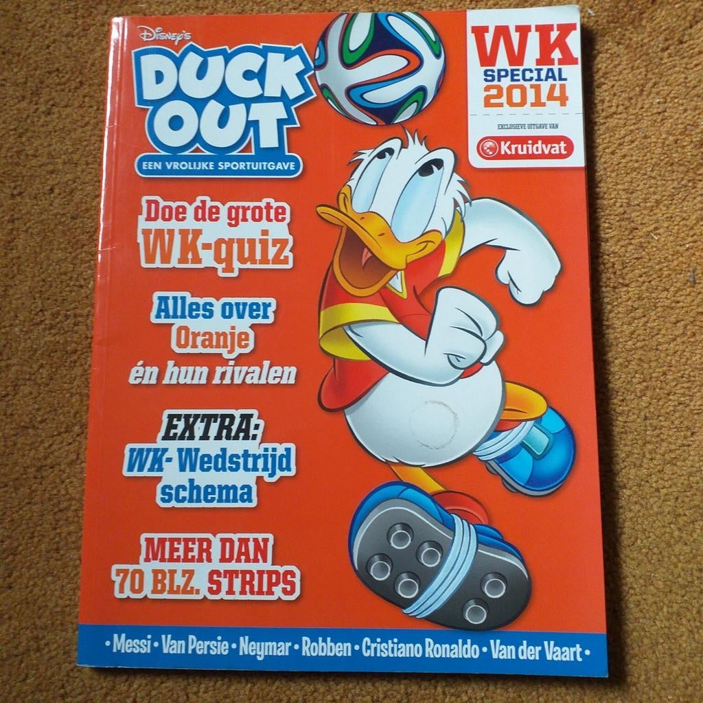 Donald Duck Vakantieboek 2014 - voetbal WK Special, Ophalen of Verzenden, Nieuw, Sport en Vrije tijd