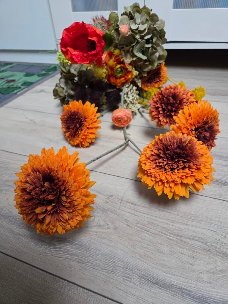 Blooming zijden bloemen - ca. 100 stuks, Ophalen of Verzenden, Nieuw