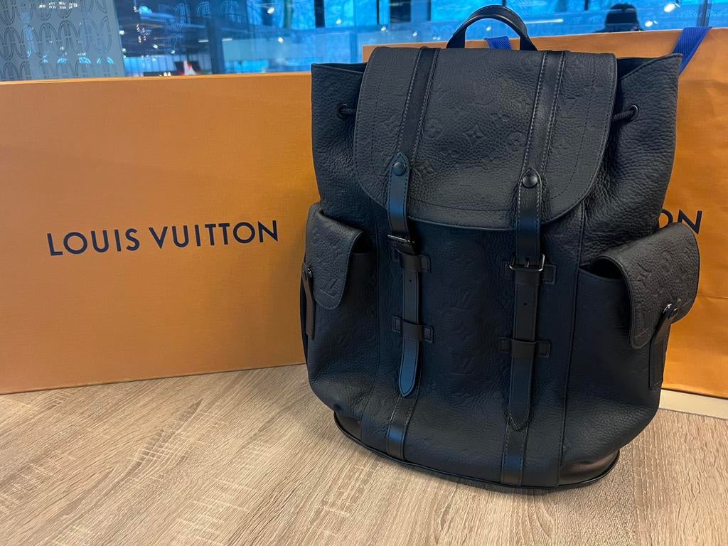 Originele Louis Vuitton Christopher MM Backpack NIEUW STAAT