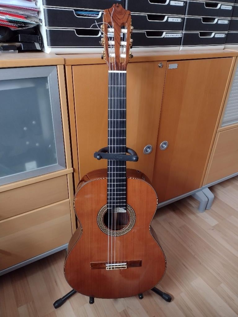 Alhambra Gitaar 10P, Ophalen, Zo goed als nieuw, Klassieke of Spaanse gitaar, Met koffer