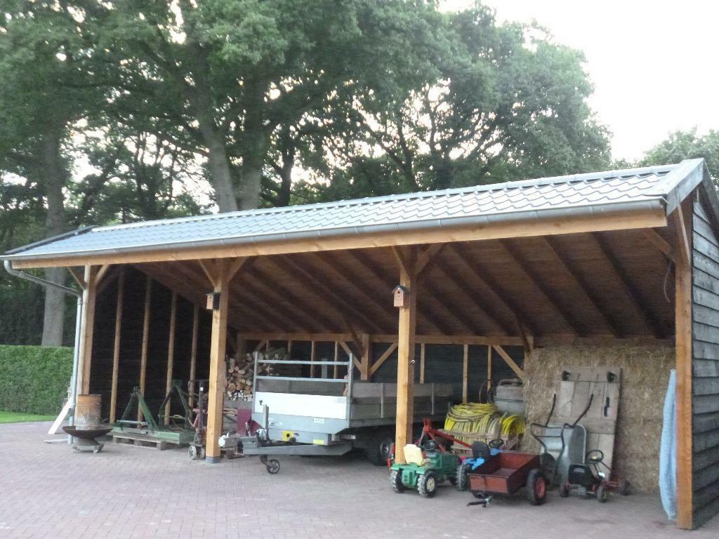 Douglas hout kapschuur Juul, 5x3,kwaliteit, maatwerk, 200 tot 400 cm, Schuur, Nieuw, Ophalen of Verzenden