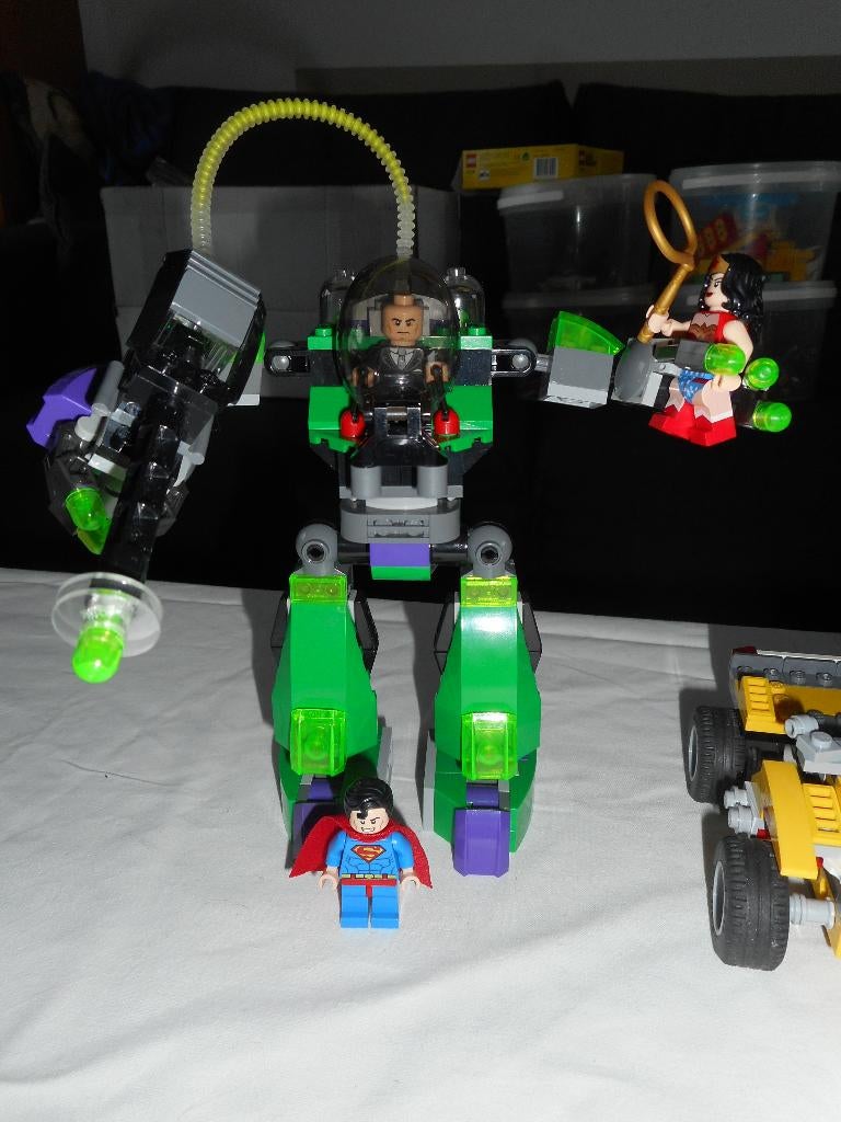 LEGO DC Super Heroes 6862 Superman vs Power Armour Lex, Ophalen of Verzenden, Gebruikt, Lego