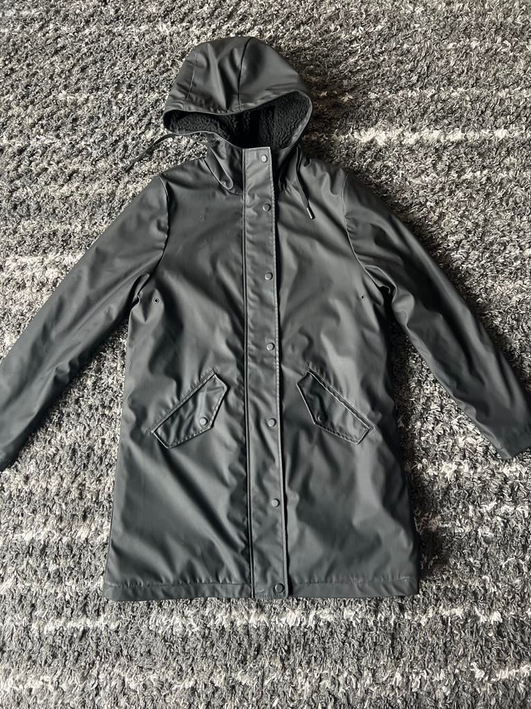 Zwarte Only regenjas - Maat XS, Ophalen, Zo goed als nieuw, Maat 34 (XS) of kleiner, Zwart