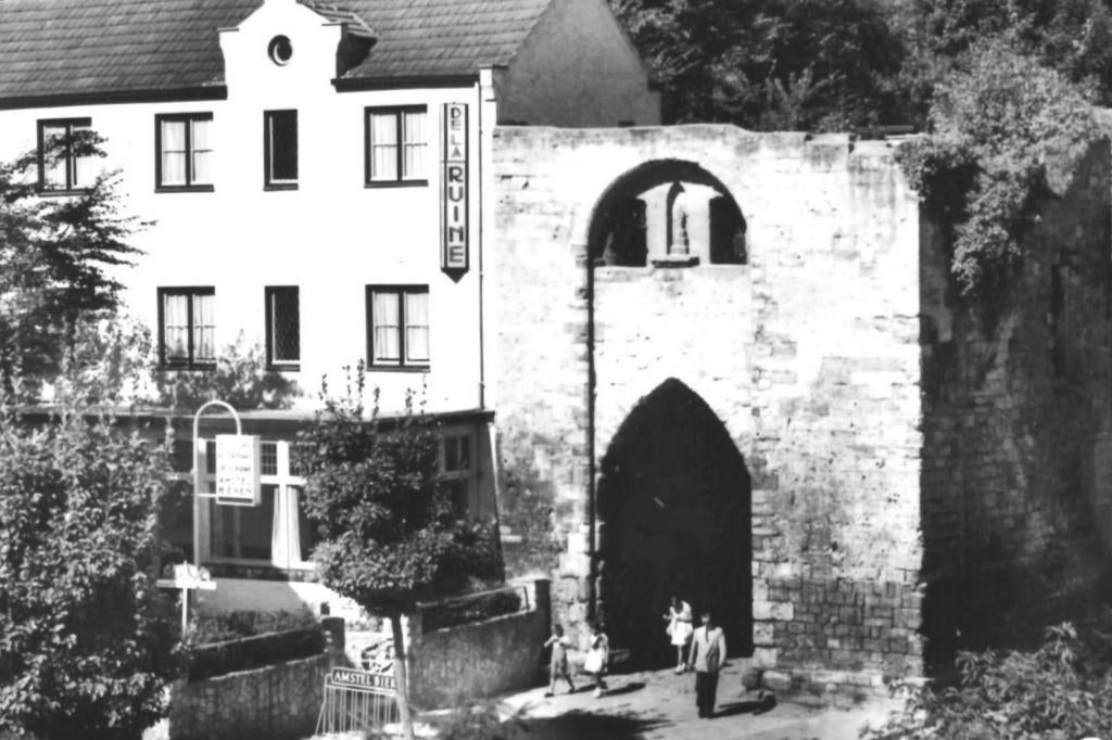 965369 Valkenburg Berkelpoort 1956 Gelopen met postzegel, Ophalen of Verzenden, 1940 tot 1960, Gelopen, Limburg