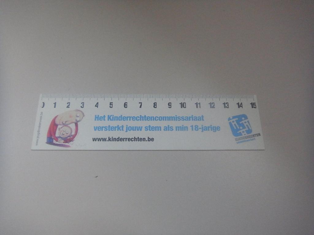 lineaal, Ophalen of Verzenden, Zo goed als nieuw