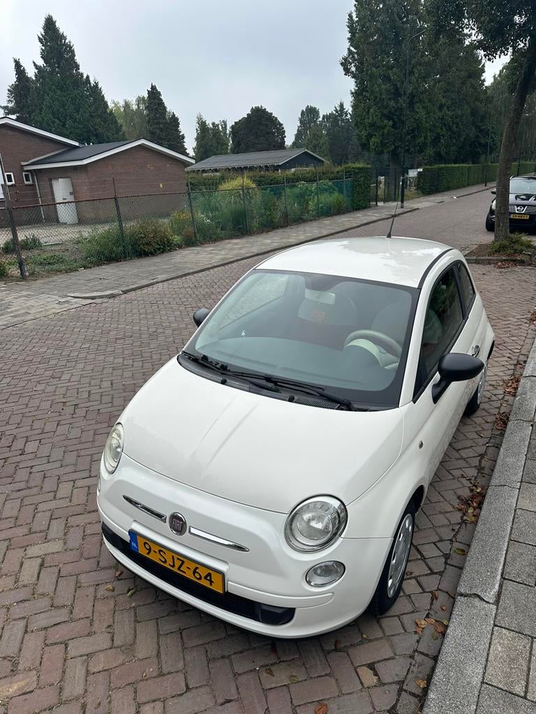 Fiat 500 1.2, Stof, 1242 cc, 4 cilinders, Wit