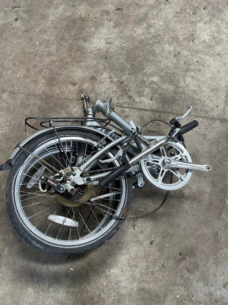 Opvouwbare fiets - Handig voor onderweg!, Fietsen en Brommers, 20 inch of meer, Gebruikt, Heren, Versnellingen