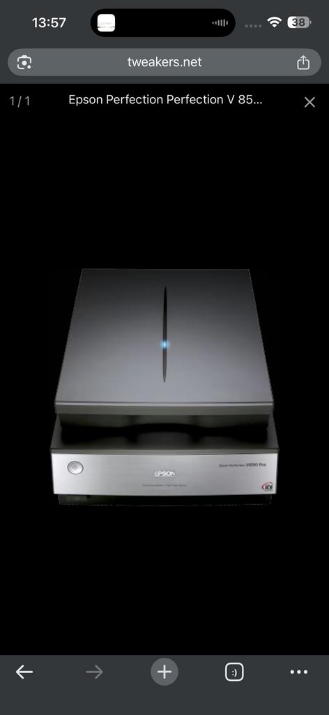 GEZOCHT: Epson Perfection V850 pro - scanner, Ophalen of Verzenden, Zo goed als nieuw