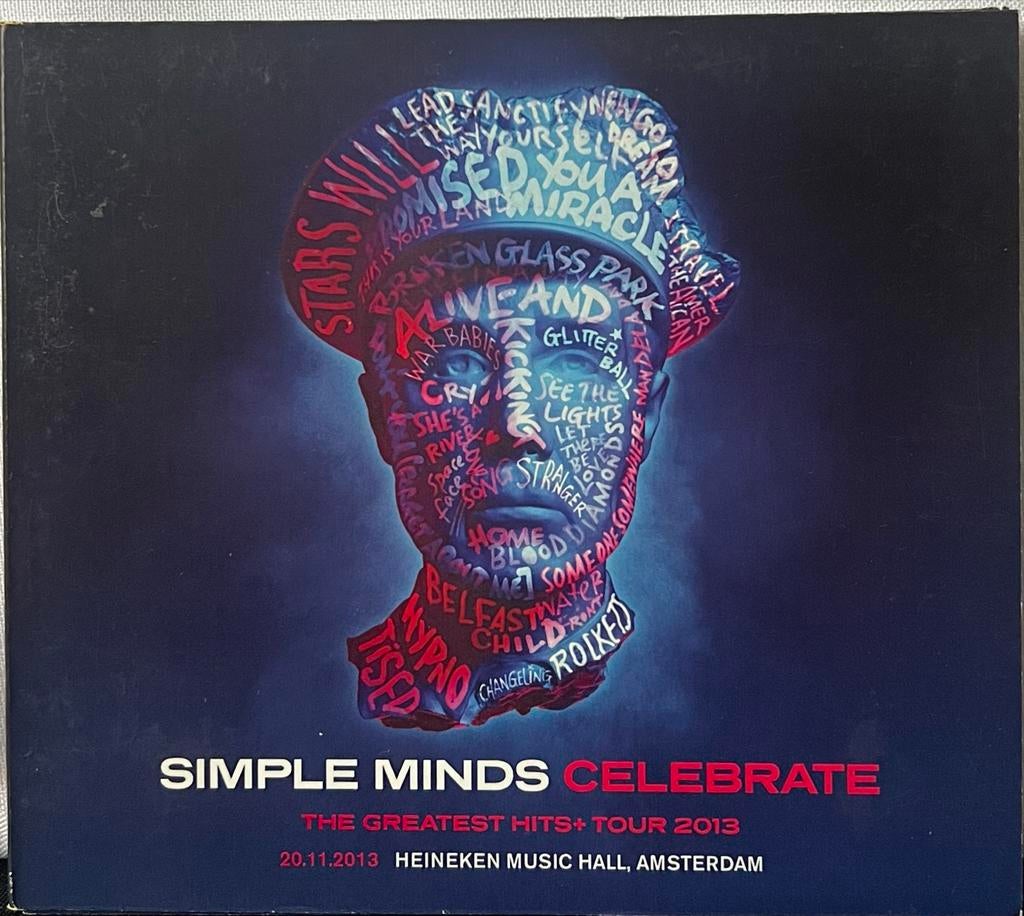 Simple Minds - Celebrate - Greatest Hits Tour 2013 CD, Ophalen of Verzenden, Zo goed als nieuw