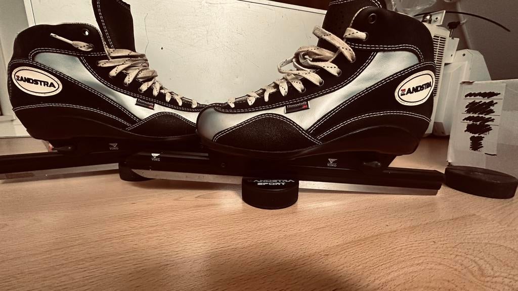 Zandstra Ving 3166 Klapschaatsen maat 40, Sport en Fitness, Schaatsen, Klapschaats, Zandstra, Ophalen of Verzenden, Zo goed als nieuw