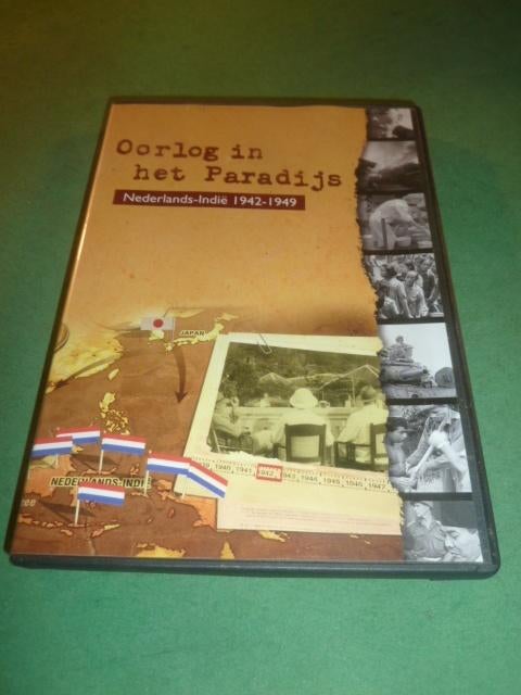 Oorlog in het Paradijs Nederlands Indië 1942-1949 Dvd, Cd's en Dvd's, Dvd's | Documentaire en Educatief, Alle leeftijden, Verzenden