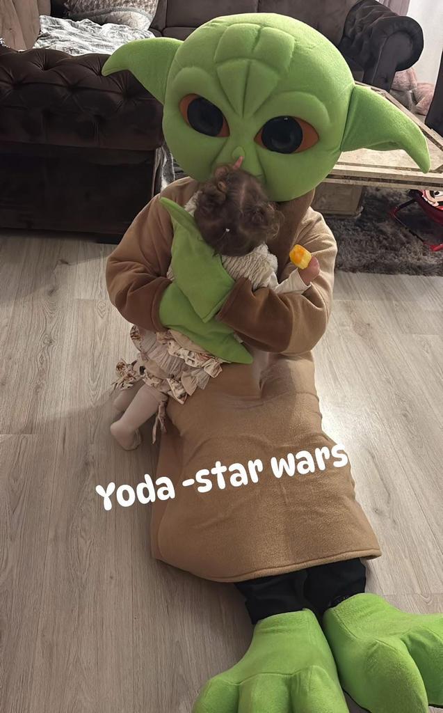 Yoda star wars of unicorn op je verjaardag?, Ophalen of Verzenden, Zo goed als nieuw, Verjaardag