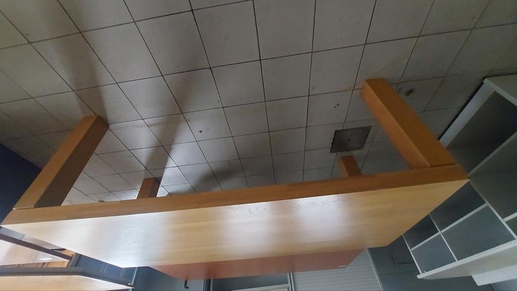 robuuste tafel, Ophalen, 50 tot 100 cm, Zo goed als nieuw, 150 tot 200 cm