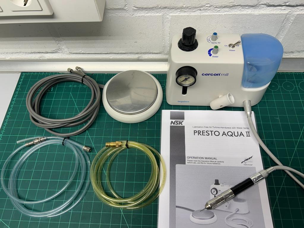 Tandtechniek - NSK Presto Aqua II, laboratoriumturbine, Diversen, Braces, Ophalen of Verzenden, Zo goed als nieuw