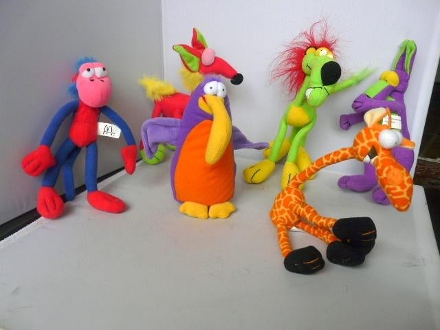 McDonalds 2001 # Buigbeesten (2 foto's), Verzamelen, Ophalen of Verzenden, Zo goed als nieuw