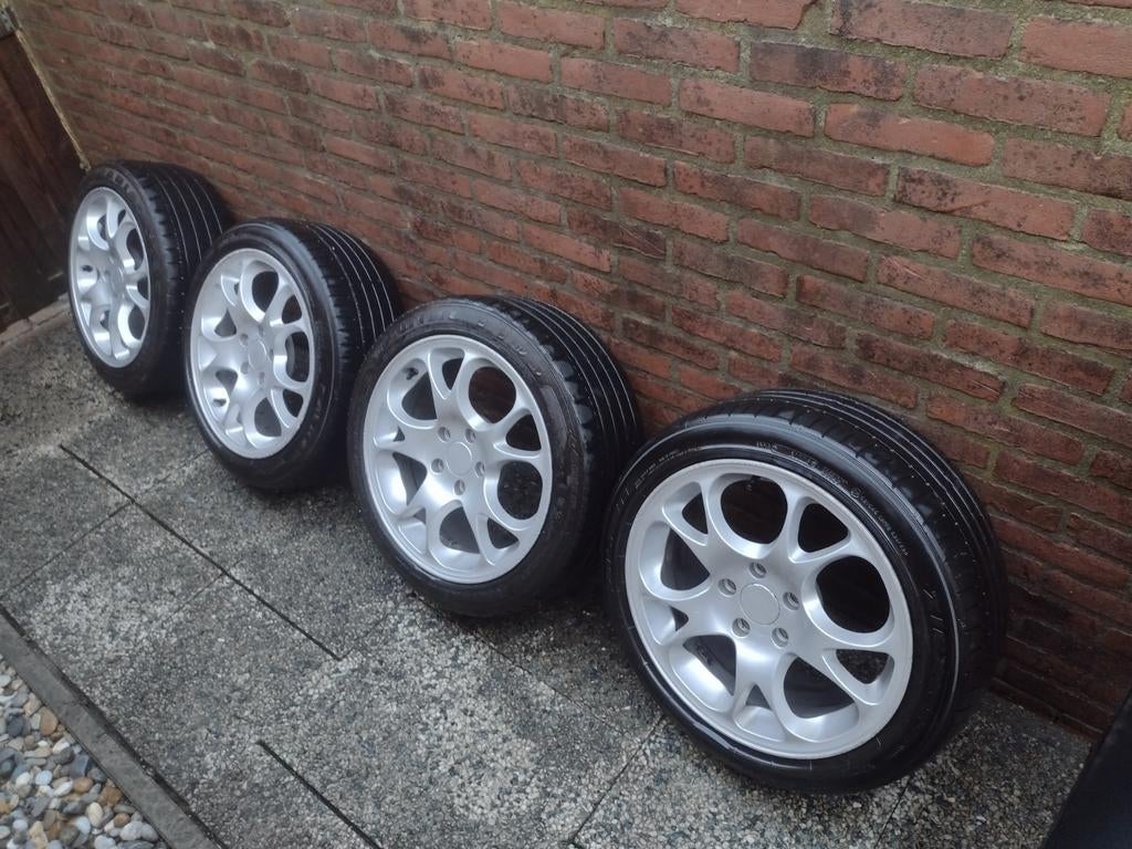 Leuke velgen set te koop, Auto-onderdelen, Ophalen, Velg(en), 17 inch, Personenwagen