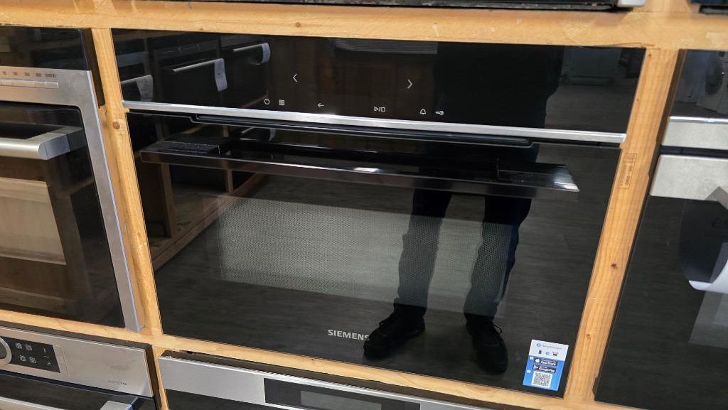 Siemens inbouw combi-oven CM724G1B2, Ophalen, Refurbished, Oven met grill, Inbouw