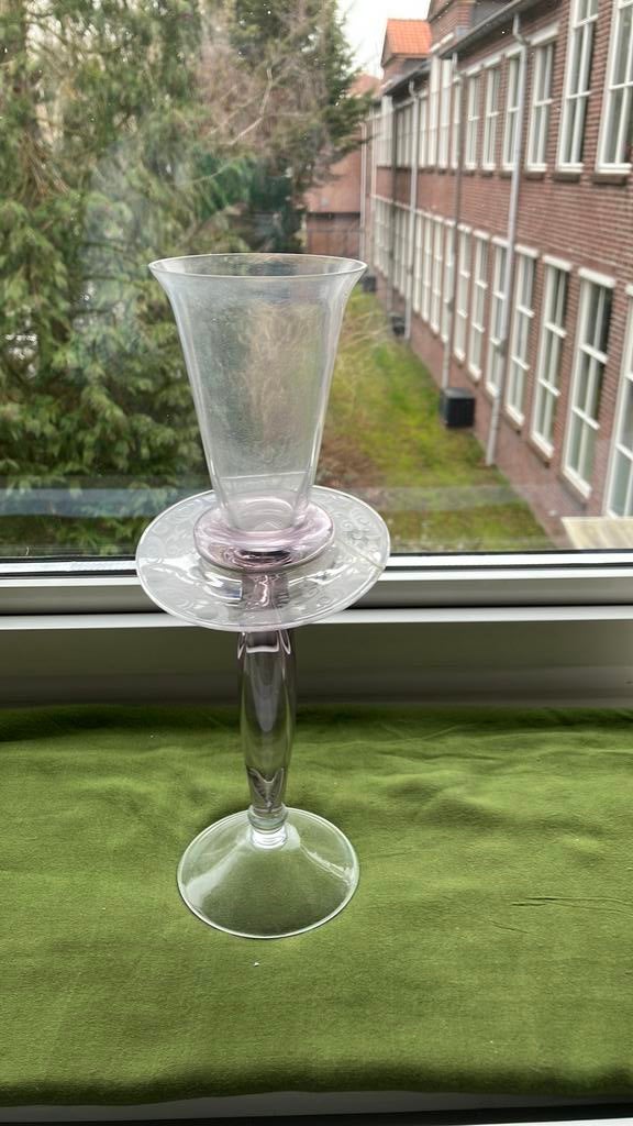 Enrico II kristallen glas met gekleurde delen. Borek Sipek, Antiek en Kunst, Kunst | Designobjecten, Ophalen of Verzenden
